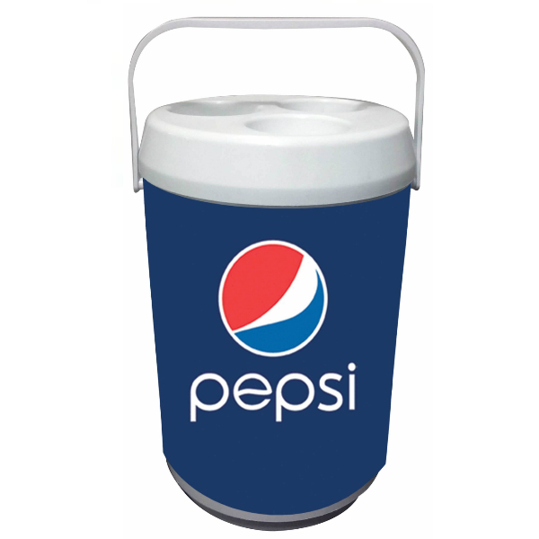 Cooler 8 Latas, Alça Rígida e Tampa Porta Latas